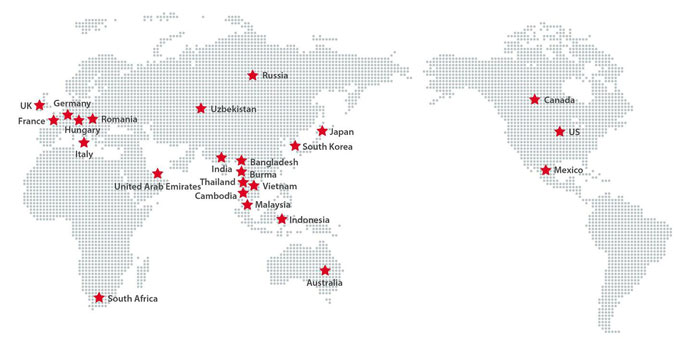 六年百場秀，百聯(lián)充絨機憑實力“闖”世界