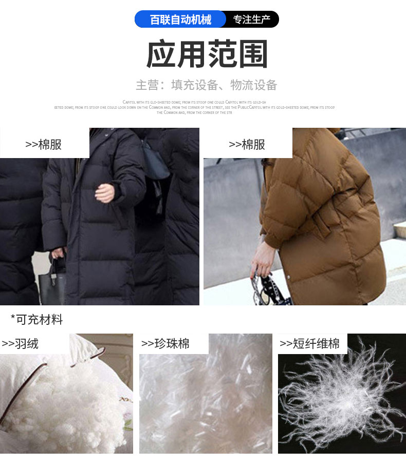 全自動(dòng)稱重絨棉一體機(jī)DF-4605