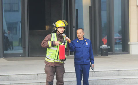 百聯(lián)機械｜開展消防演練，筑牢生命防線